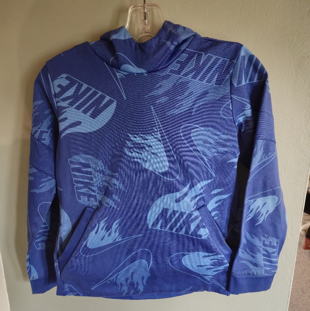 Nike Blue Graphic Sweatshirt